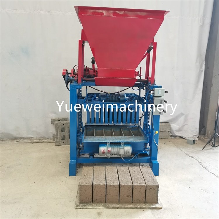 Popular High Production Easy to Operate Semi-Automatic Interlocking Cement Block Brick Making Machine for Sale
