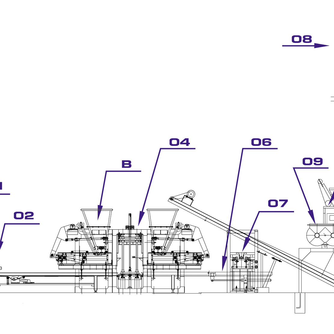 Hercules fully automatic low price china brick making machine