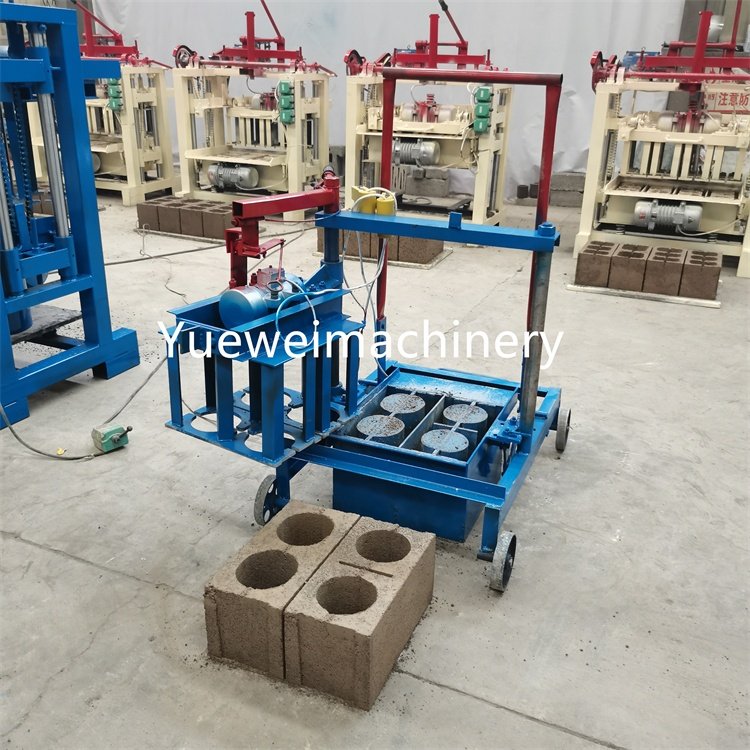 Large supply of popular small electric mobile interlocking cement concrete block brick making machine manufacturers