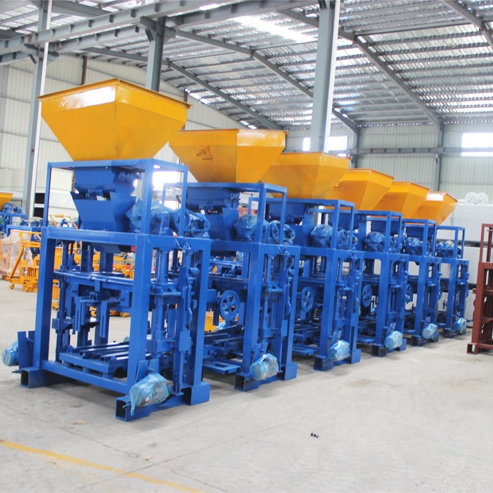 QT 40-1 semi-automatic brick making machine semi-automatic concrete block machine