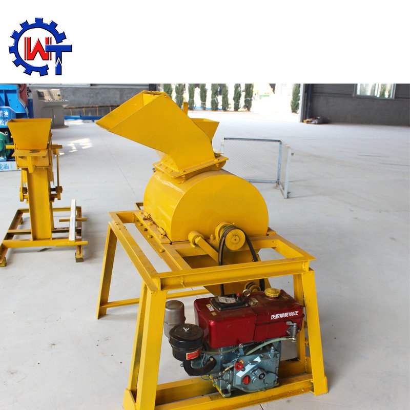 Earth brick making WT2-10 interlocking block machines brick making machine