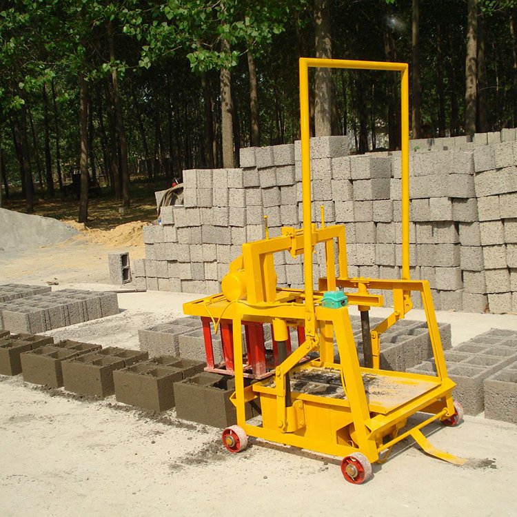 Electric Concrete Hollow Block Making Machine Small Cement Hollow Brick Maker Price