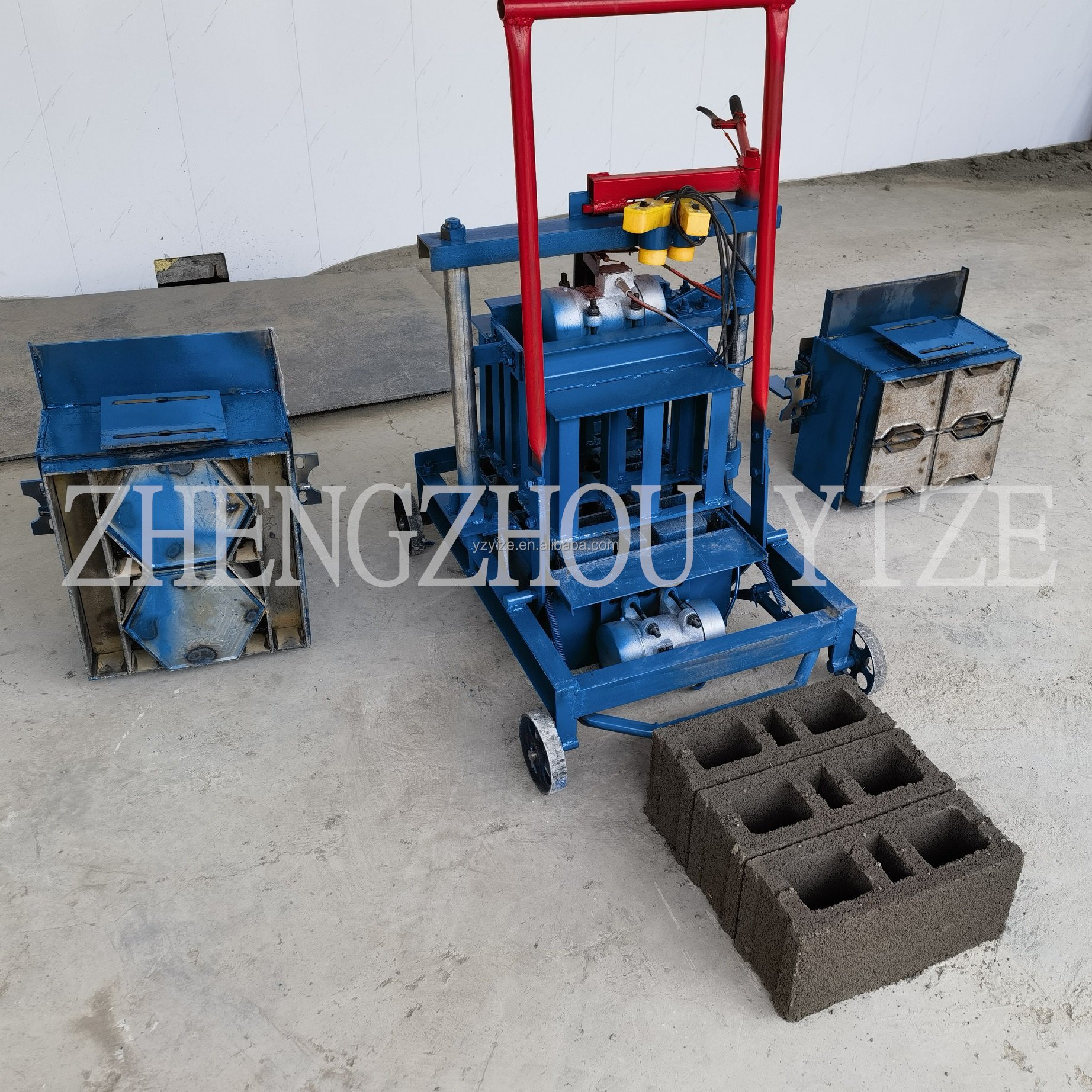 Cheap Paving Recycled Plastic Making Machine Brick Electric/diesel Brick Machine Making Automatic Cement Block Machine
