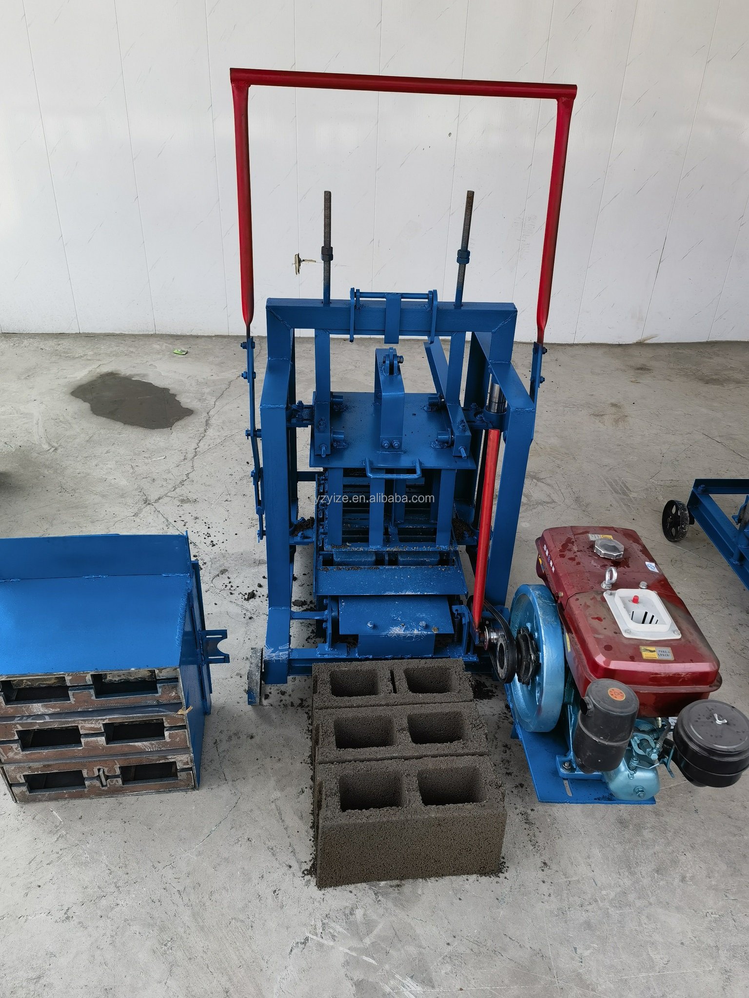 Cheap Paving Recycled Plastic Making Machine Brick Electric/diesel Brick Machine Making Automatic Cement Block Machine