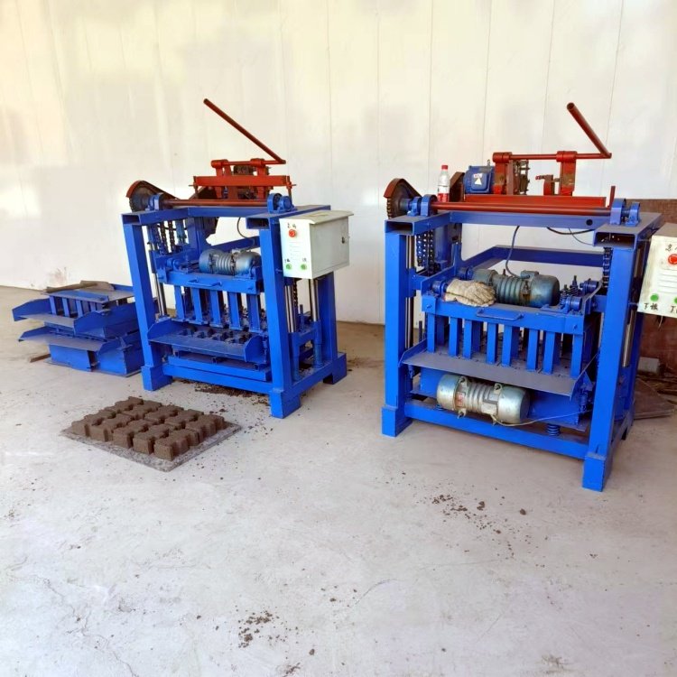 New product concrete cement brick making machine efficient grass planting for road construction