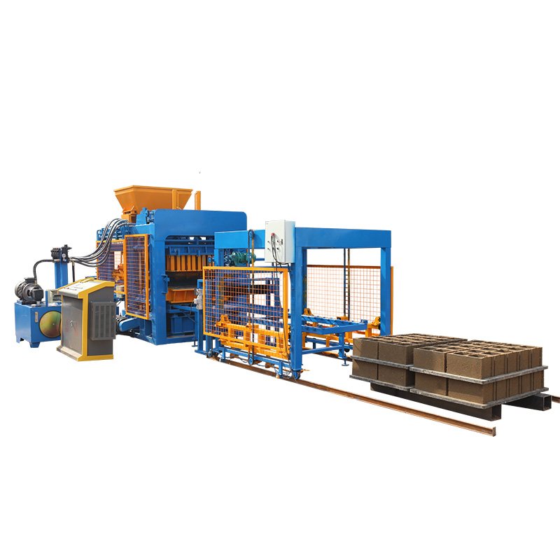 Automatic Hydraulic Qt10-15 Concrete Slab Making Machine Road Brick Paving Machine