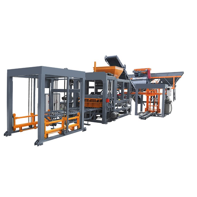 Automatic Hydraulic Qt10-15 Concrete Slab Making Machine Road Brick Paving Machine