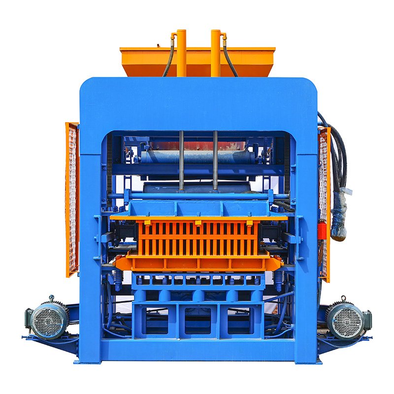 Automatic Hydraulic Qt10-15 Concrete Slab Making Machine Road Brick Paving Machine