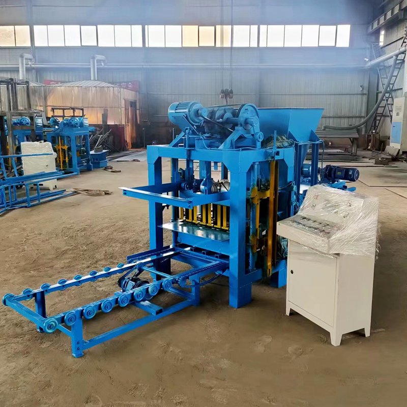 4-28 Automatic Hollow Cement Concrete Block Brick Making Machine
