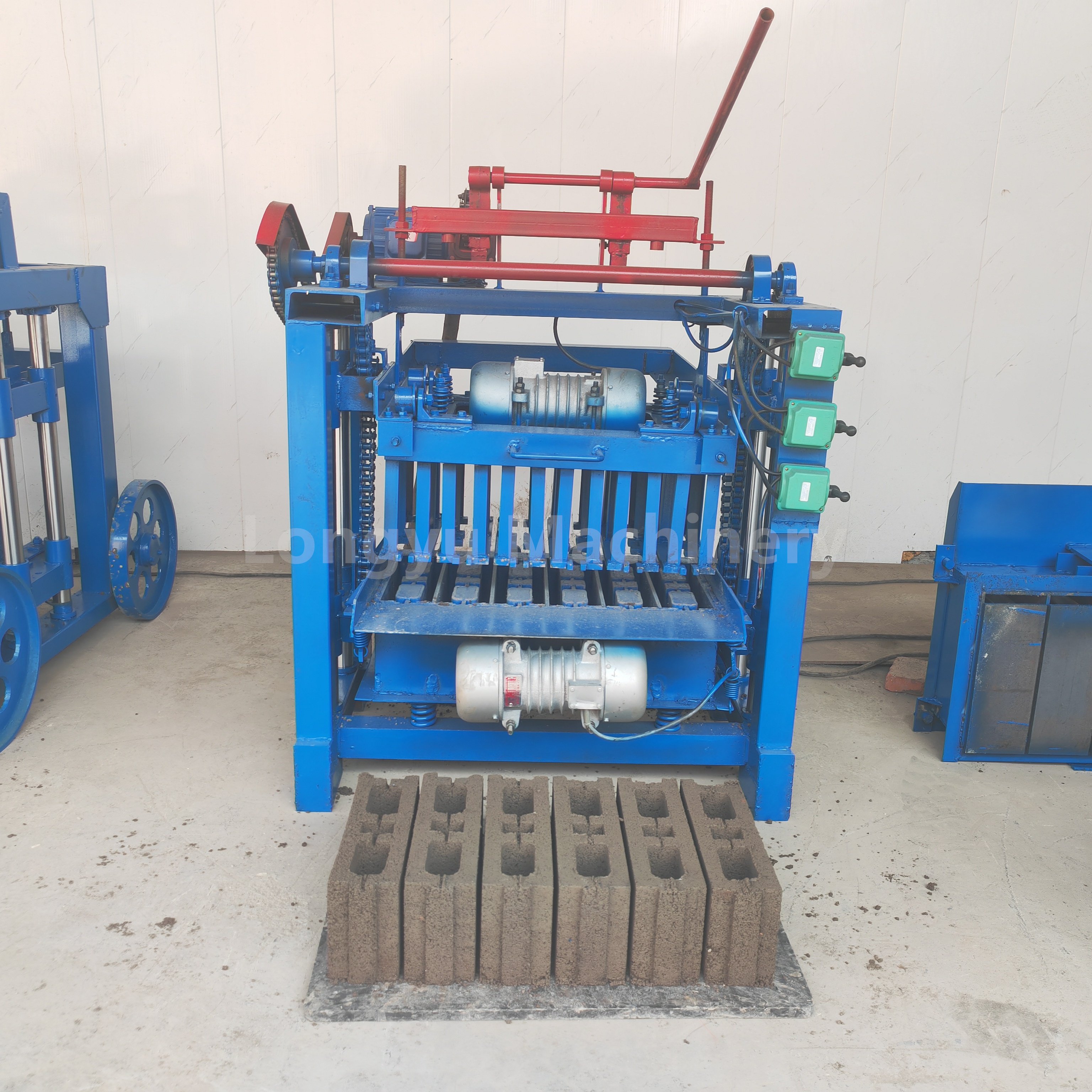 Multi functional cement block brick making machine with good quality and low price for sale in Congo