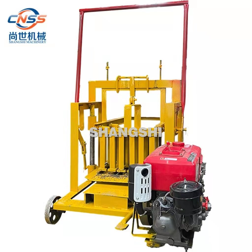 Mobile diesel engine block machine earn big money business opportunity in africa