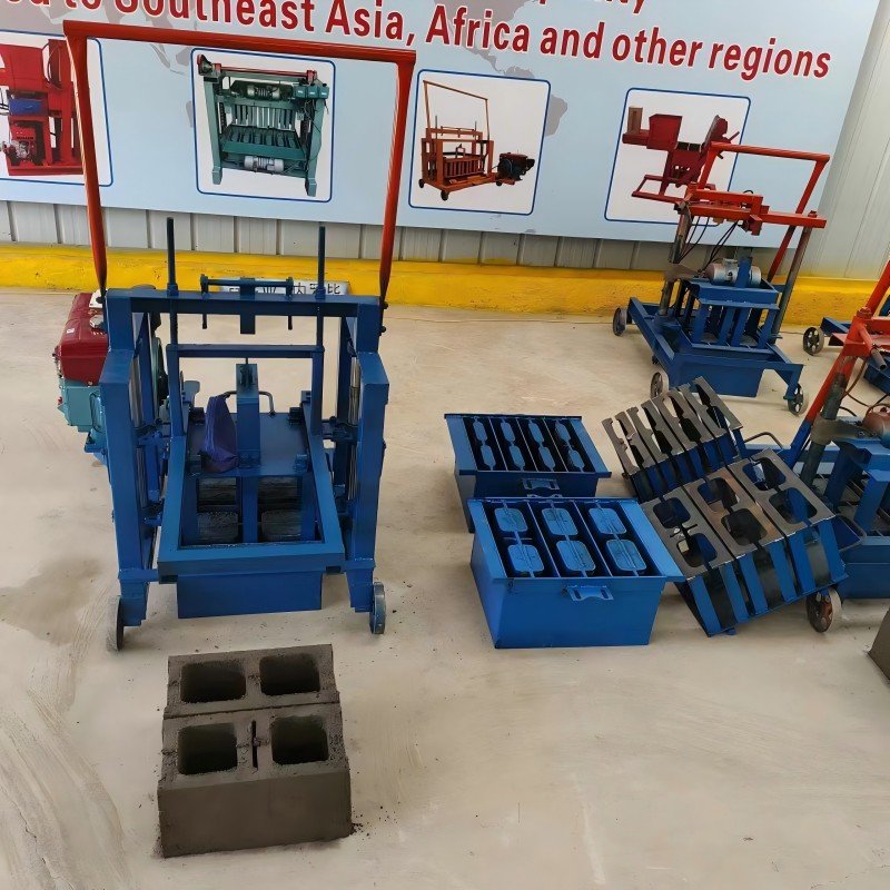 3-45 brick making machine made in china for small block making factory non-burning brick machine equipment