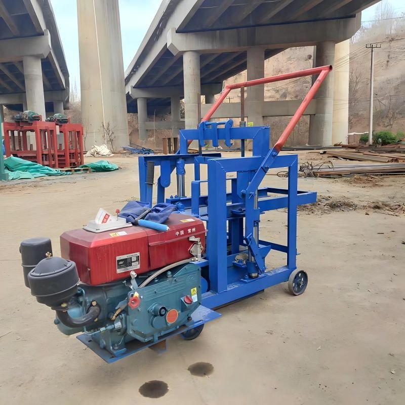 3-45 brick making machine made in china for small block making factory non-burning brick machine equipment