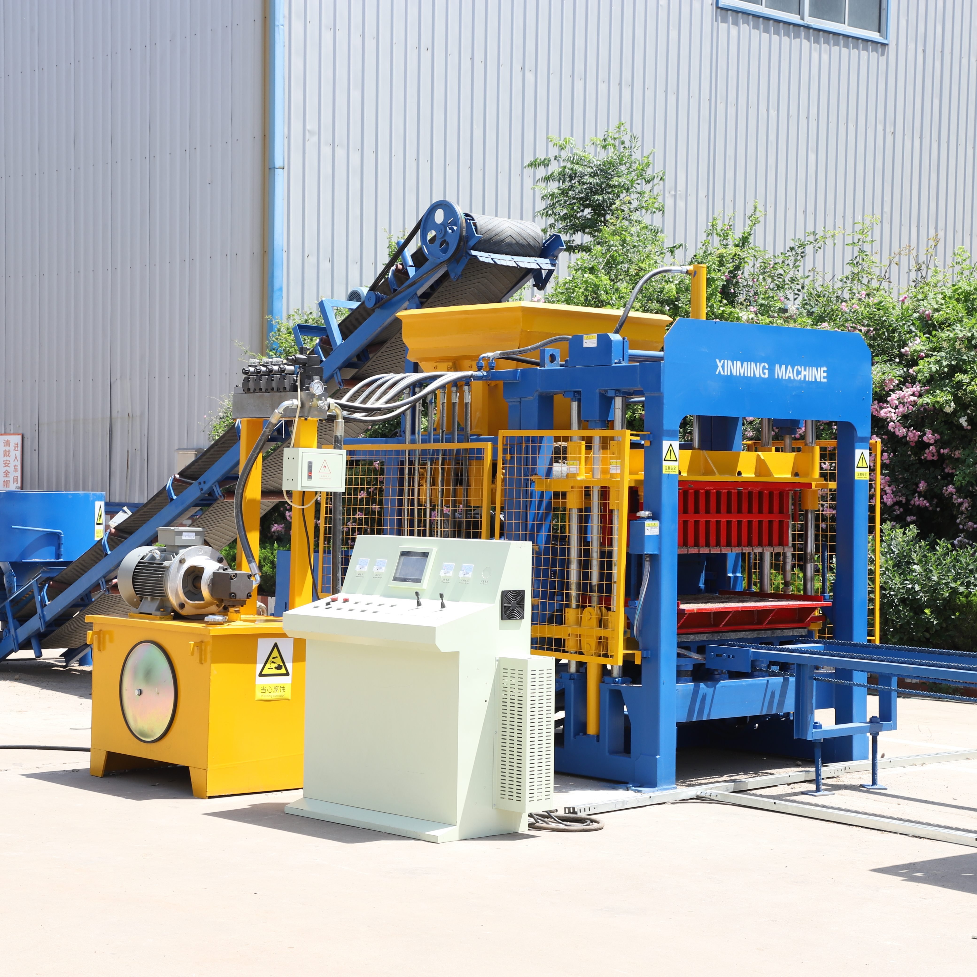 QT4-15B Automatic Block Making Machine