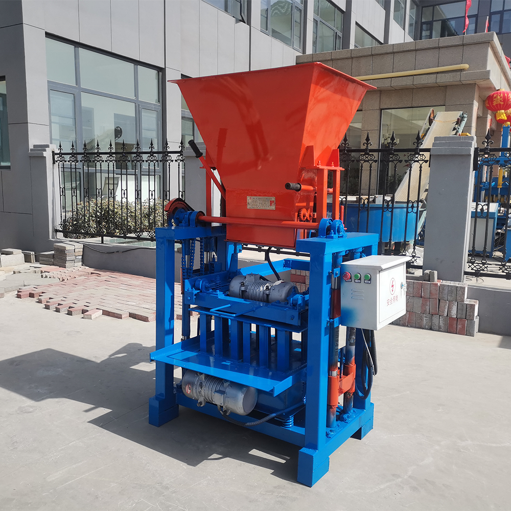 Low Cost Press Concrete Block Interlock Brick Making Machine