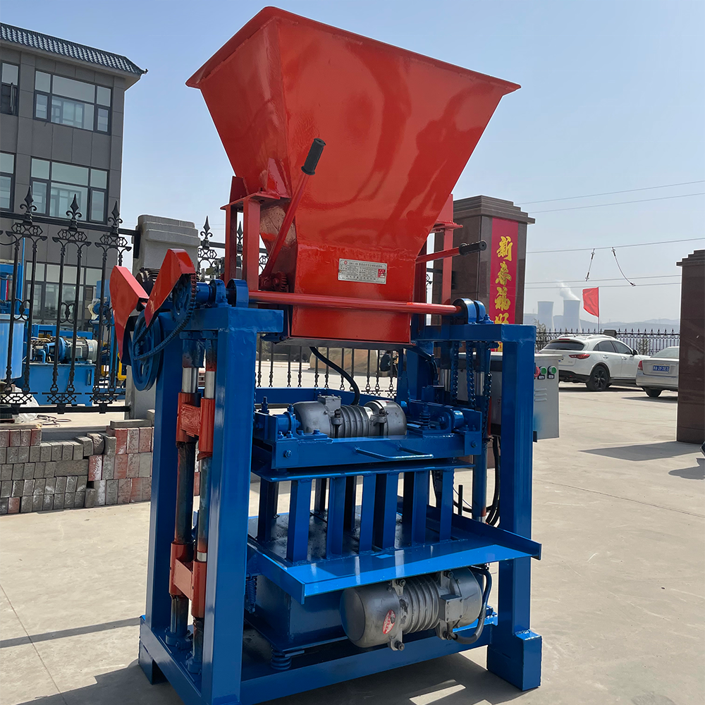 Low Cost Press Concrete Block Interlock Brick Making Machine