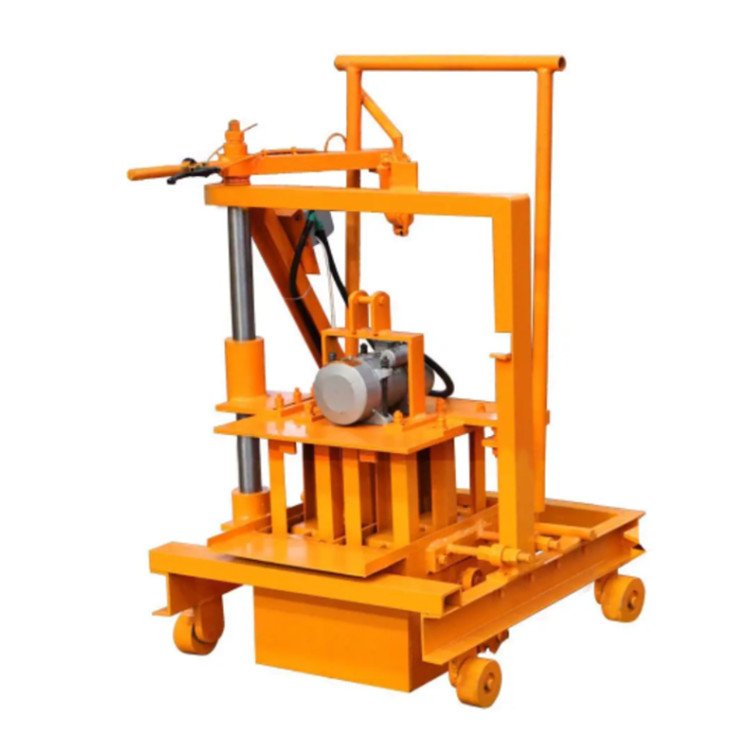 Best selling products electric vibration QMJ2-45 concrete brick making machine