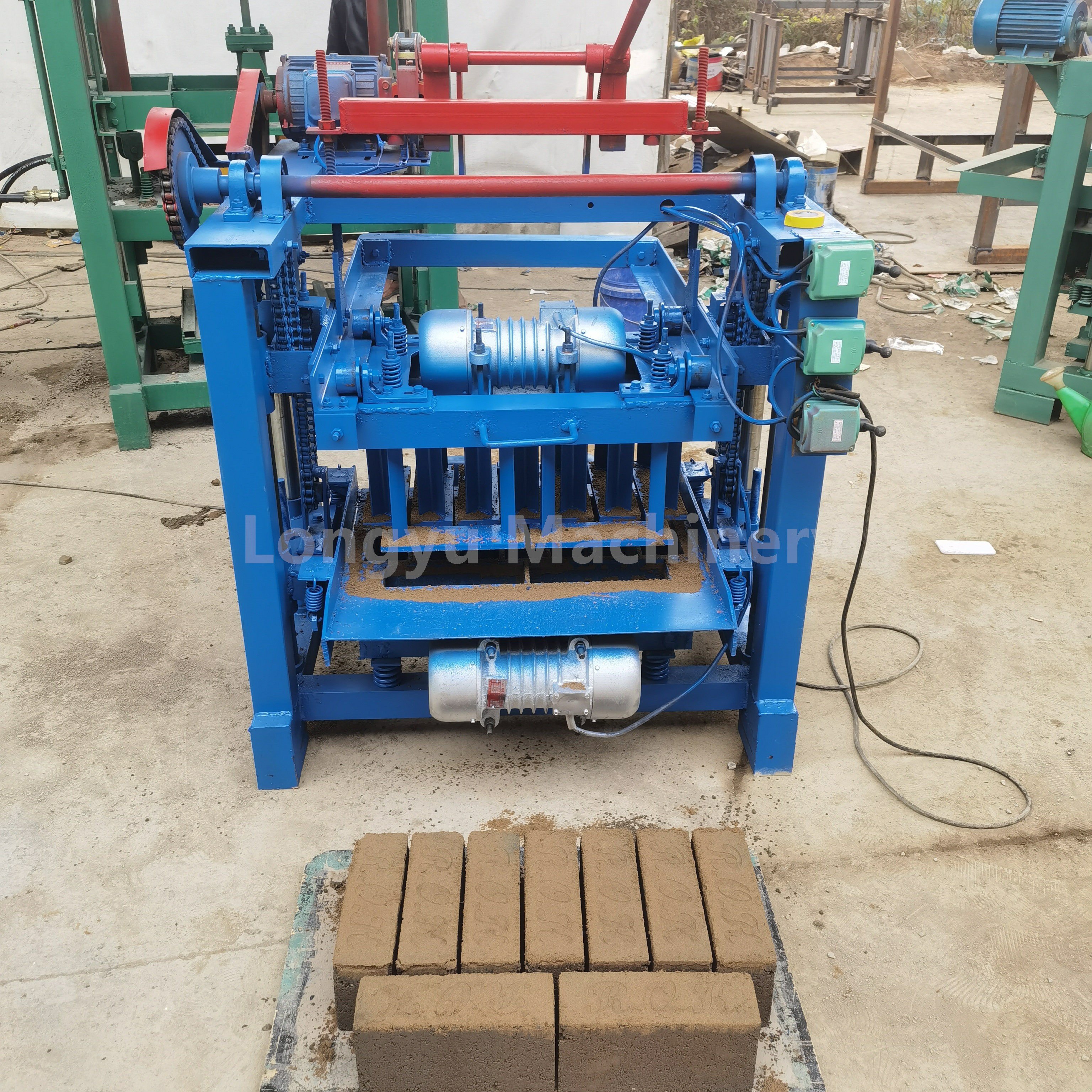 Widely used electric hollow concrete cement block brick making maker machine price for sale In USA Ethiopia Zambia Ghana Kenya