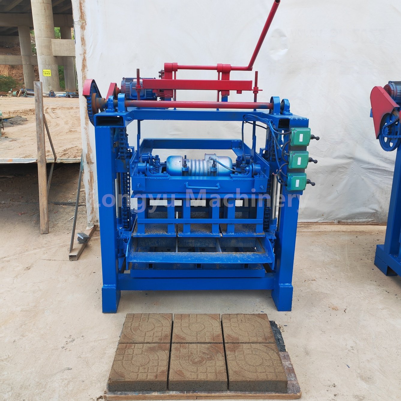Widely used electric hollow concrete cement block brick making maker machine price for sale In USA Ethiopia Zambia Ghana Kenya