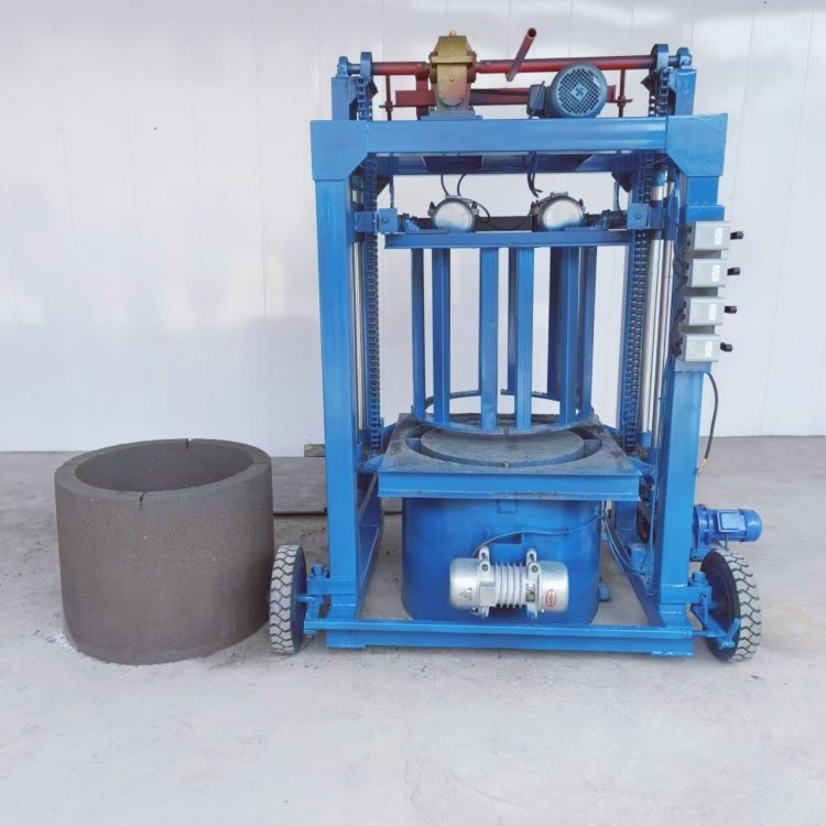 Hollow cement interlocking brick making machine automatic car egg making concrete block machine