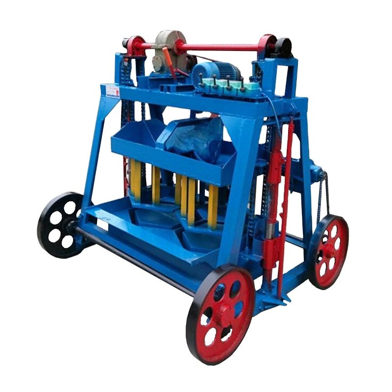 Widely used low price Semi-Automatic Handheld Operated Concrete Hollow Block Cement Hollow Brick Making Machine