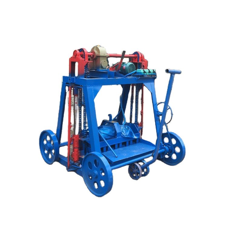 Widely used low price Semi-Automatic Handheld Operated Concrete Hollow Block Cement Hollow Brick Making Machine