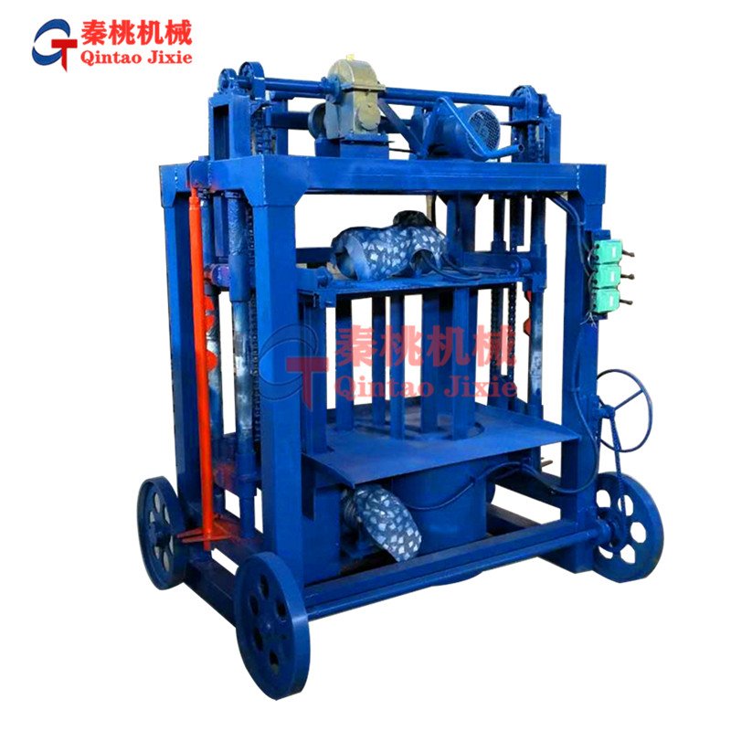 Widely used low price Semi-Automatic Handheld Operated Concrete Hollow Block Cement Hollow Brick Making Machine