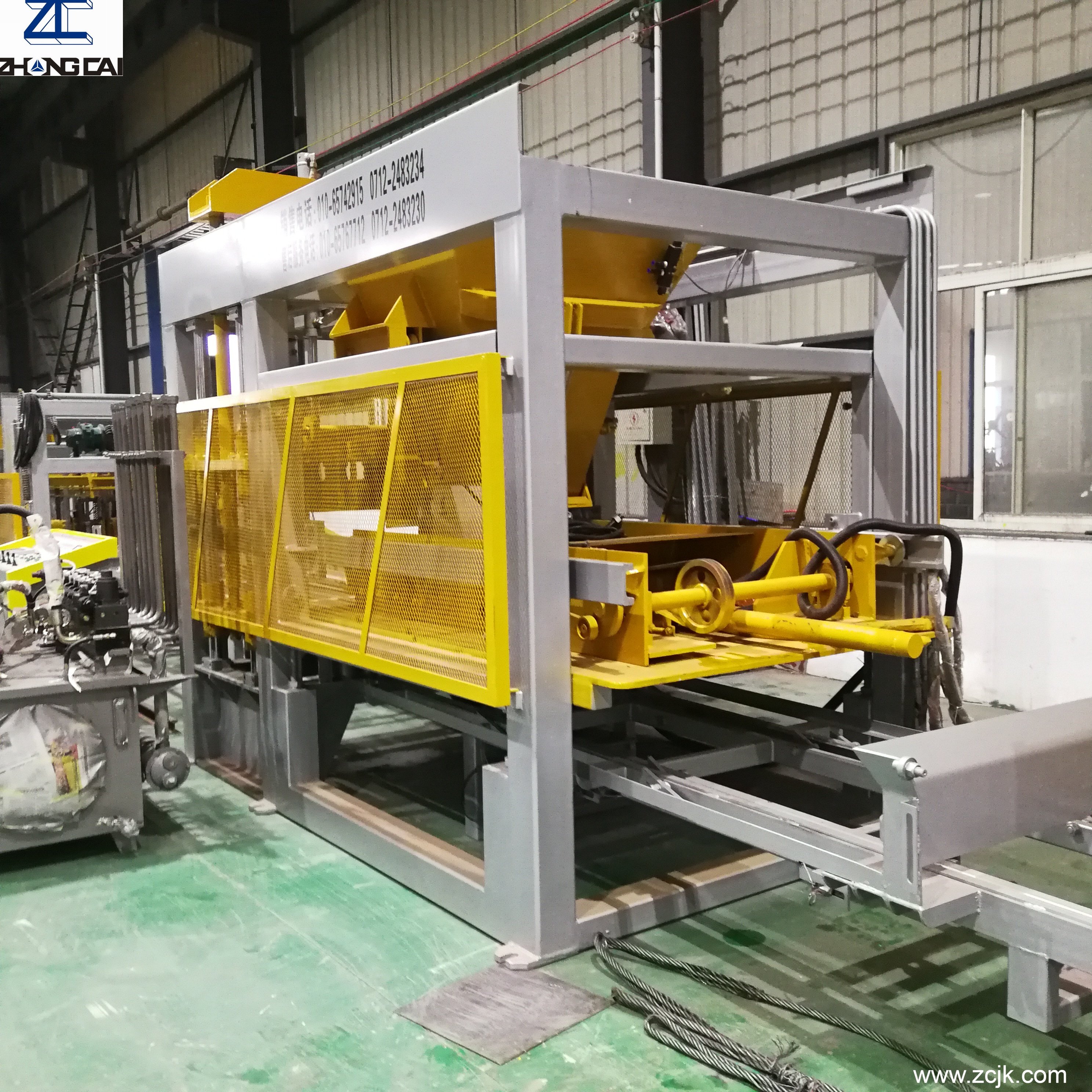 QTY10-15 Fully Automatic Hydraulic Block Making Machine of Hydraulic Pressure Fly Ash Brick Making Machine