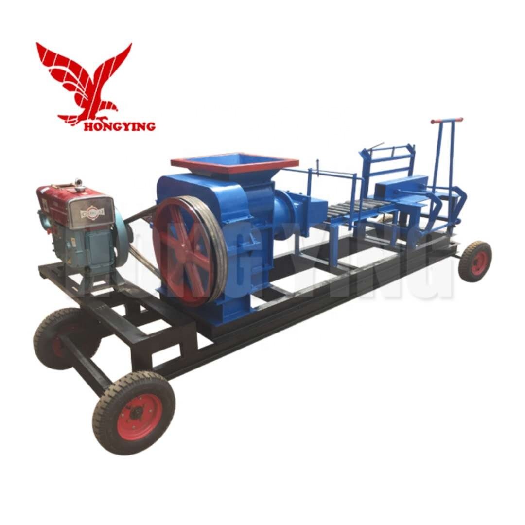 Diesel engine JZ250 small clay brick making machine solid brick making machine