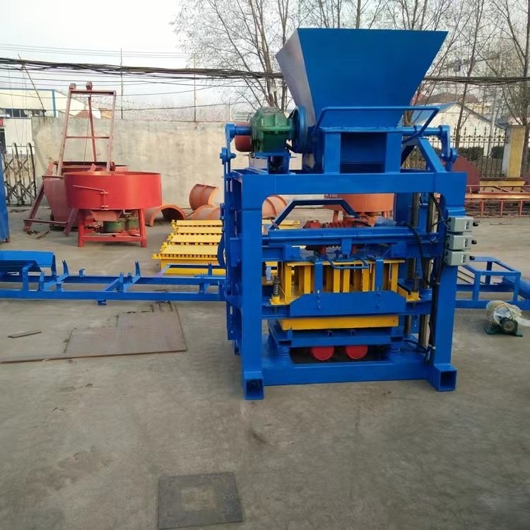 concrete brick machine qt4-35 fly ash brick making machine