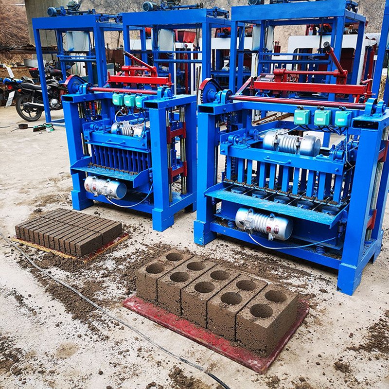 High quality Block Making Machine Semi-Automatic Hollow Concrete clay Cement Brick Make Machinery