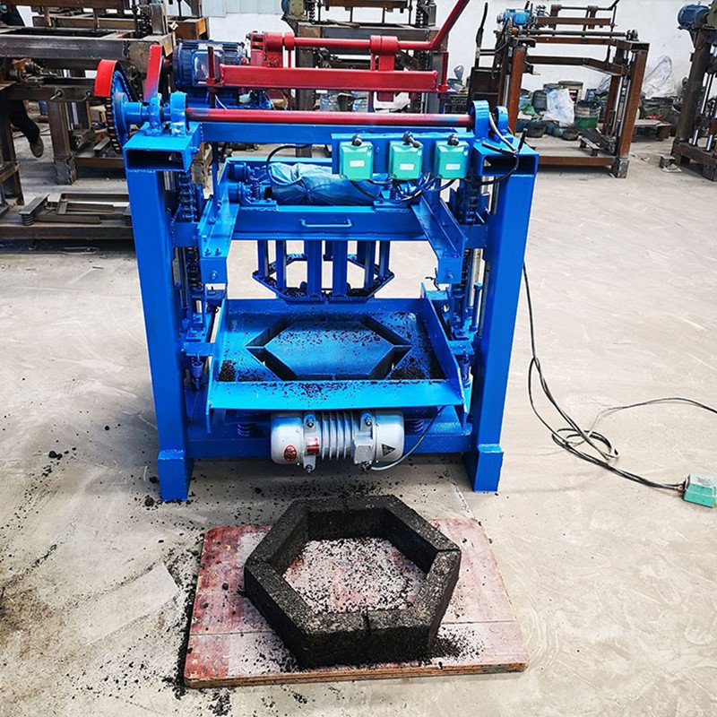 High quality Block Making Machine Semi-Automatic Hollow Concrete clay Cement Brick Make Machinery