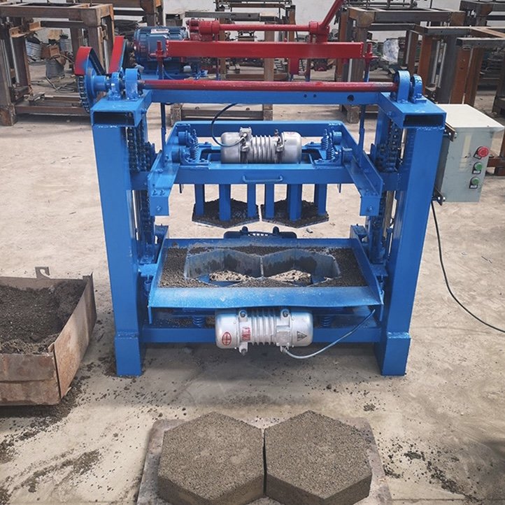 High quality Block Making Machine Semi-Automatic Hollow Concrete clay Cement Brick Make Machinery