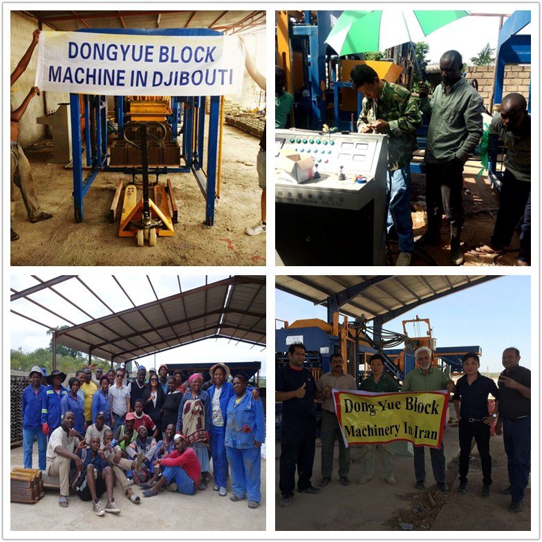 Brick making machinery QT4-15 brick machine making automatic machines for making concrete blocks making machine
