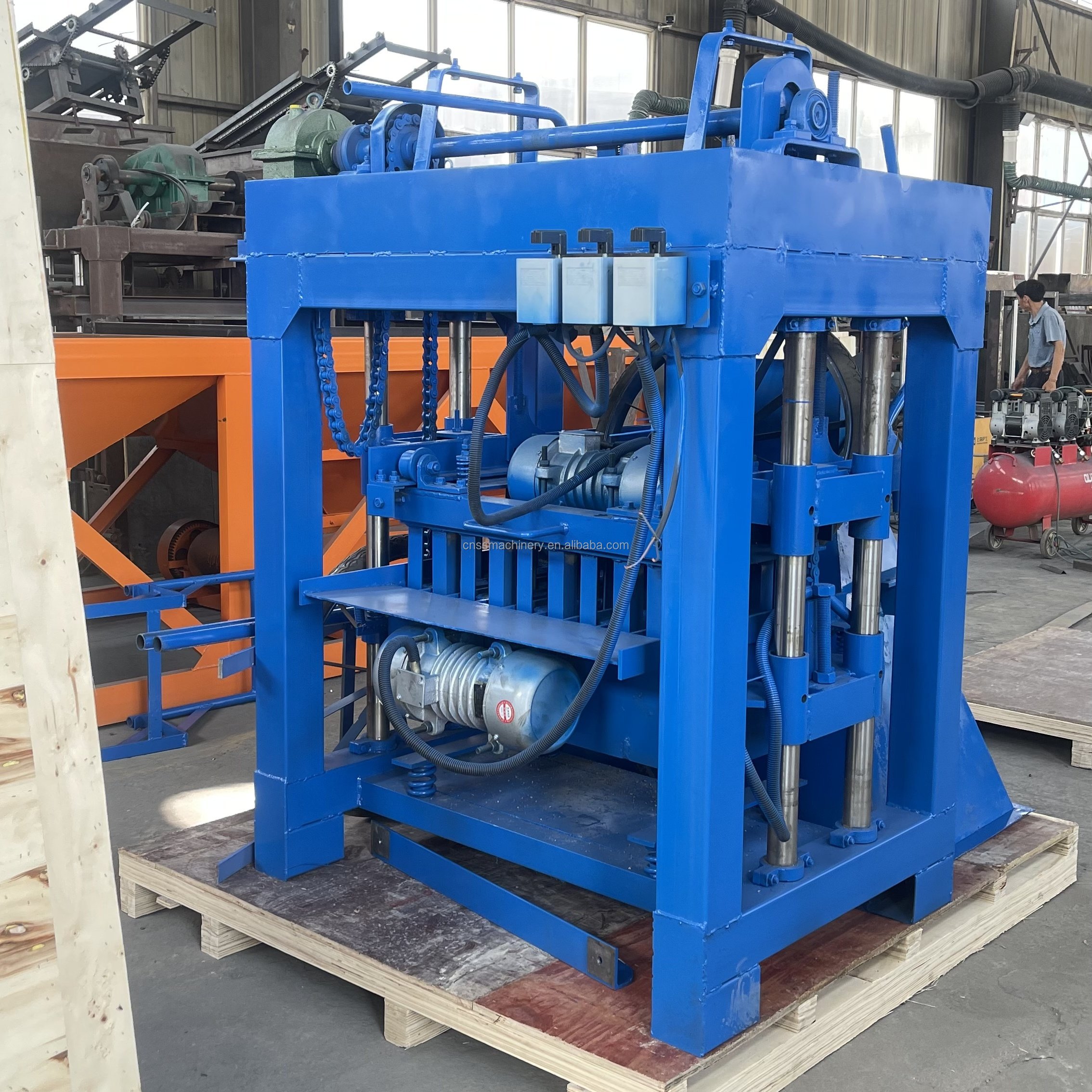 Business ideas with small investment automatic brick making machine