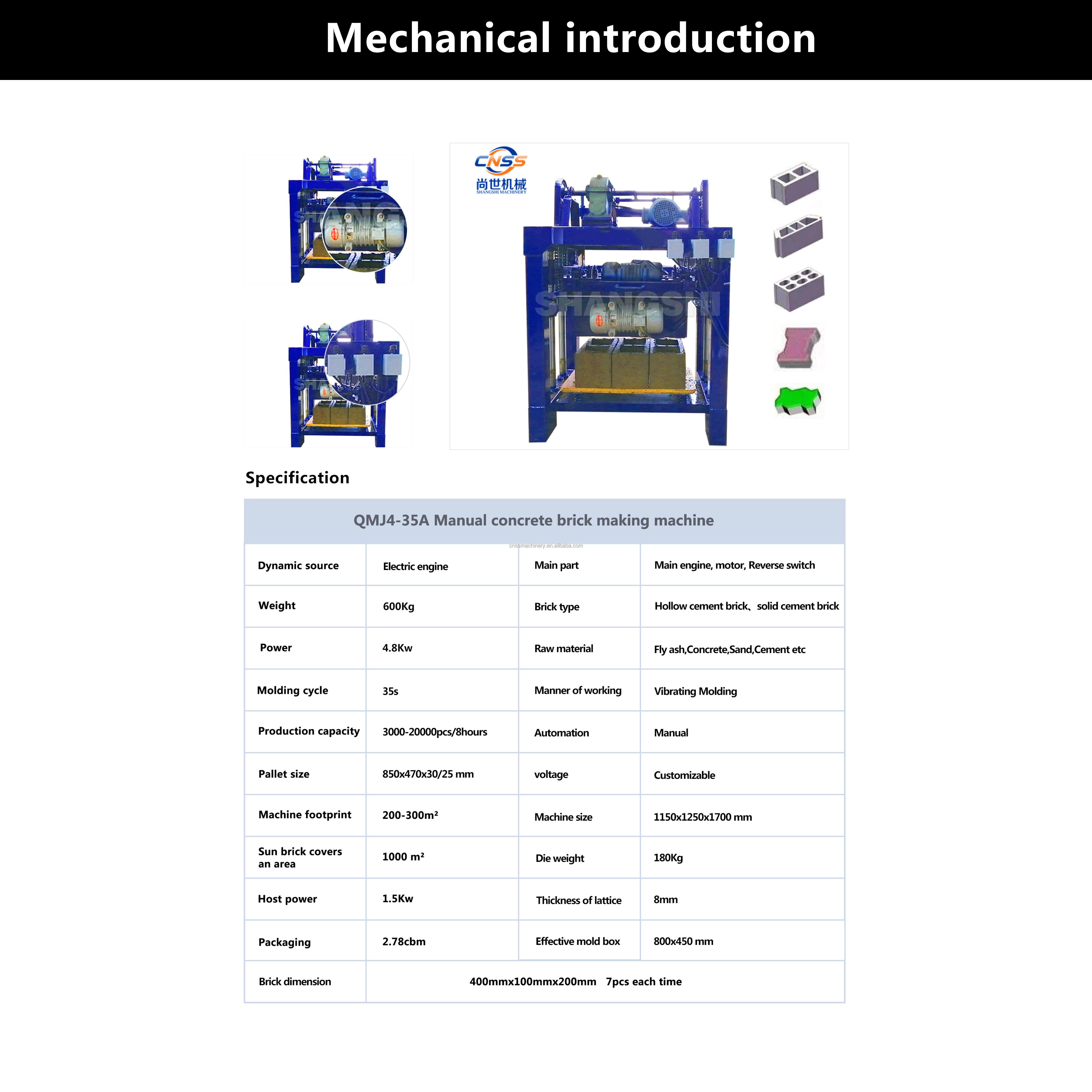Business ideas with small investment automatic brick making machine