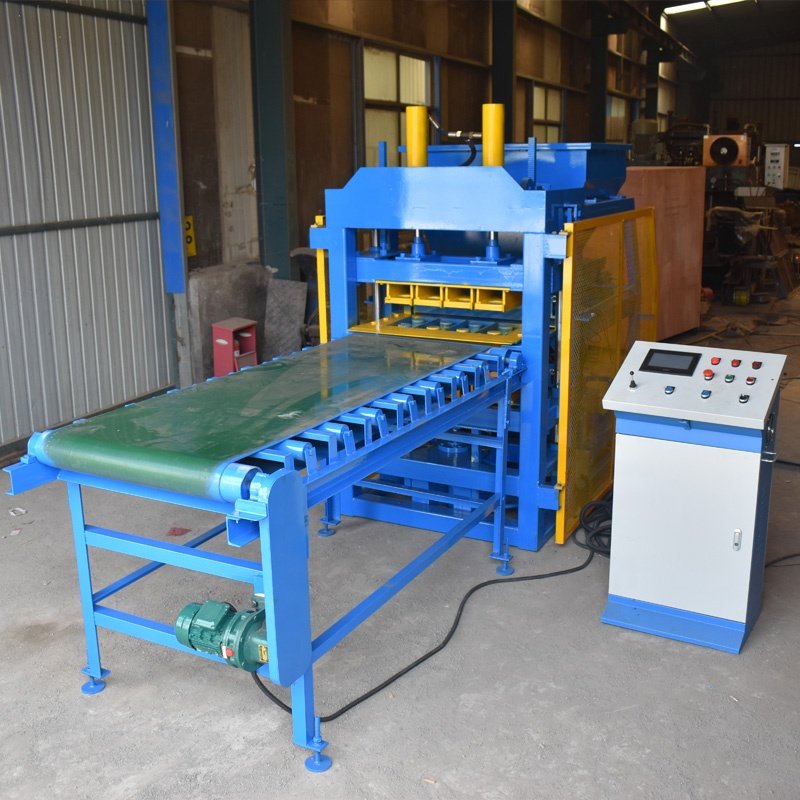 New House Plan Clay Soil Earth Interlocking Brick Making Machine HBY7-10 interlocking brick making machine