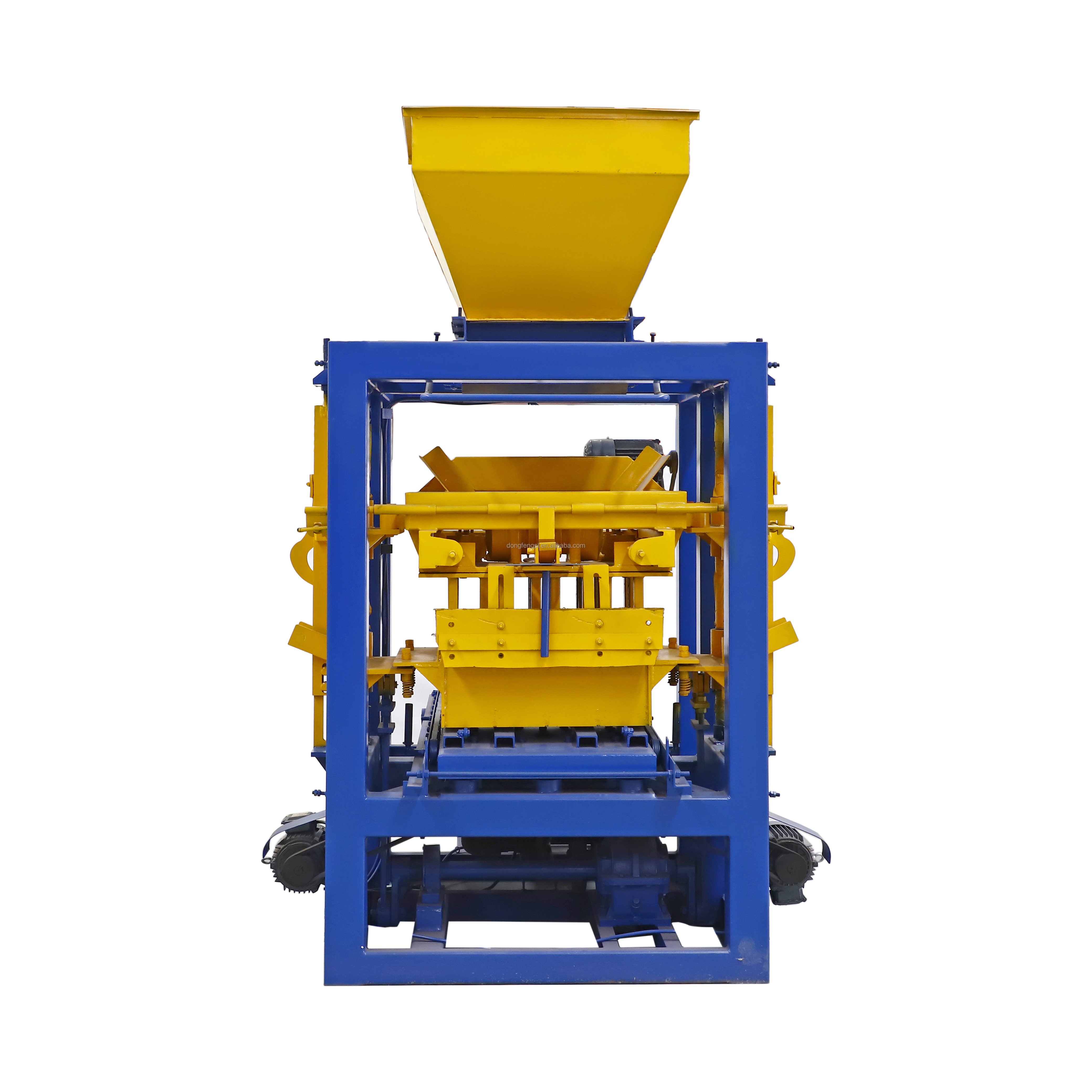 Industries machines of brick machine QT4-24 small scale brick machine