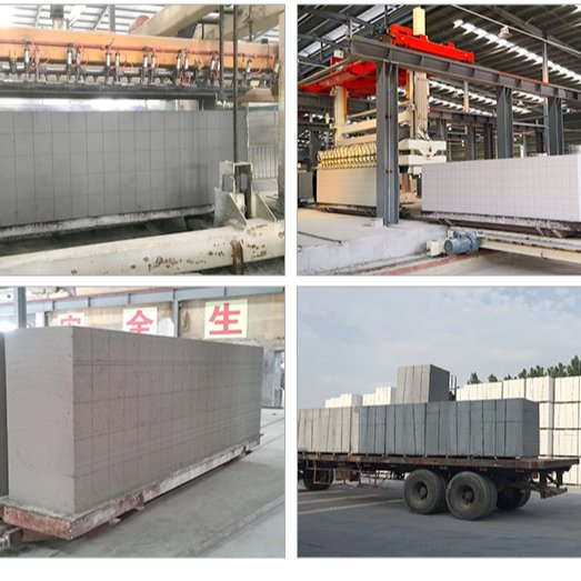 aac block plant brick production line price 300000cbm/year concrete aac block brick machine in kazakhstan