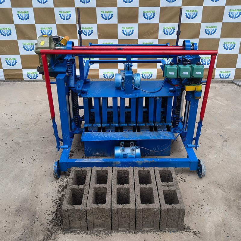 Automatic Cement Brick Making Machinery Sand Hydraulic Hollow Brick Concrete Molding Interlocking Brick Machine