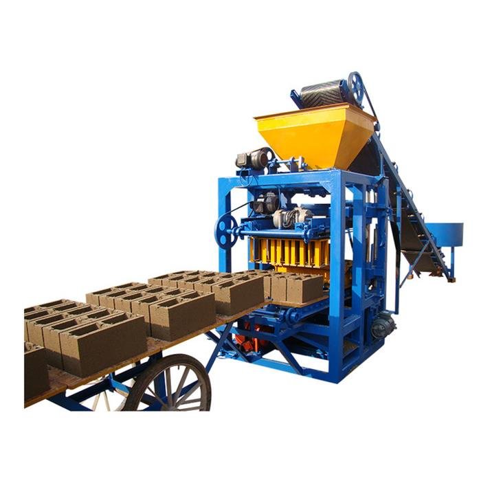 Factory Supply Qt4-24 Concrete Block Machine Industrial Semi-Automatic Brick Making Machine
