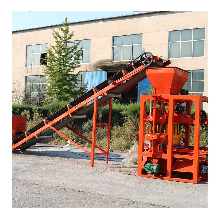 qtj4-26 Interlocking Brick Making Machine with Concrete Manual Efficient for Cement-Based Bricks
