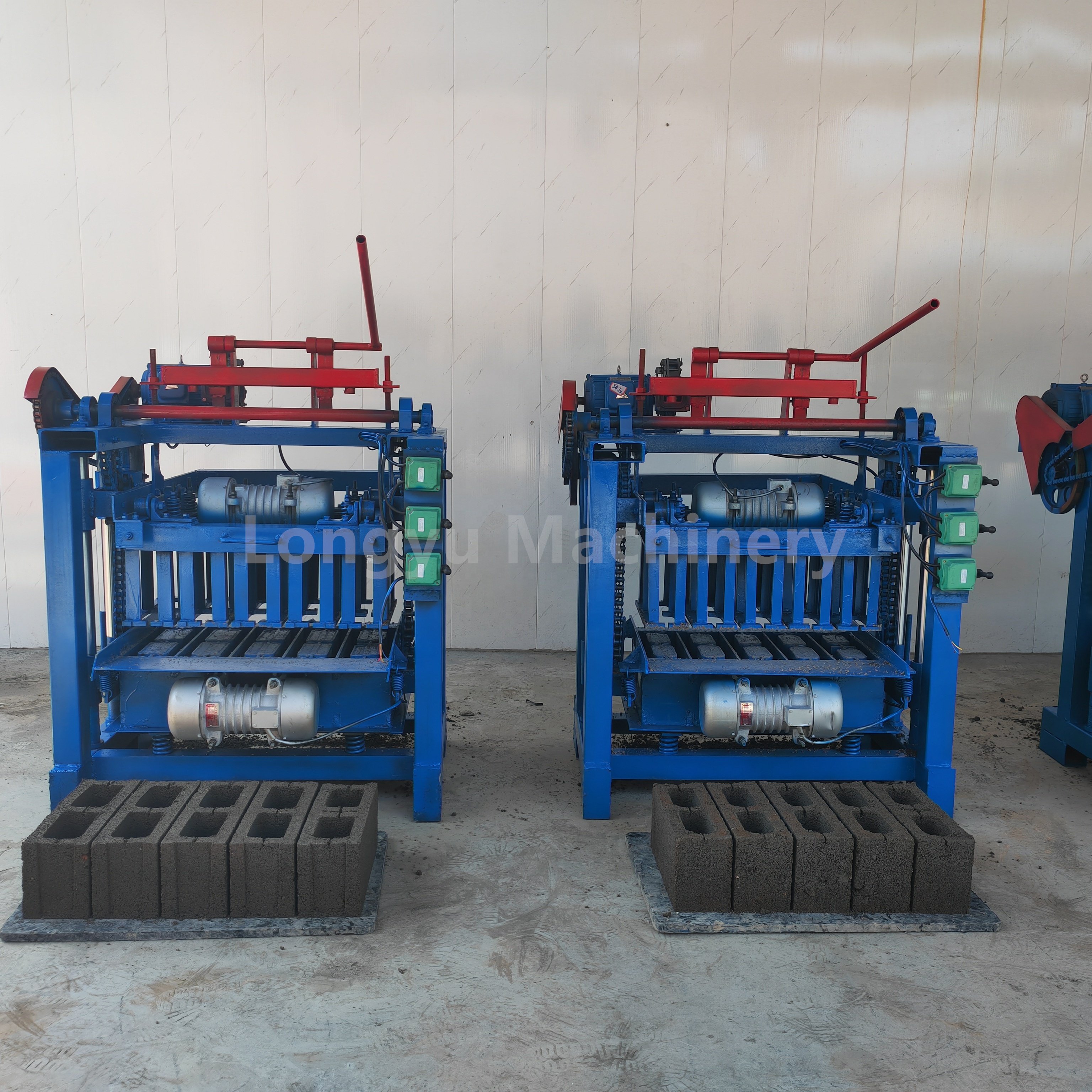 House Building Compressed Cement Solid Block Making Machine Concrete Hollow brick making machine For Sale