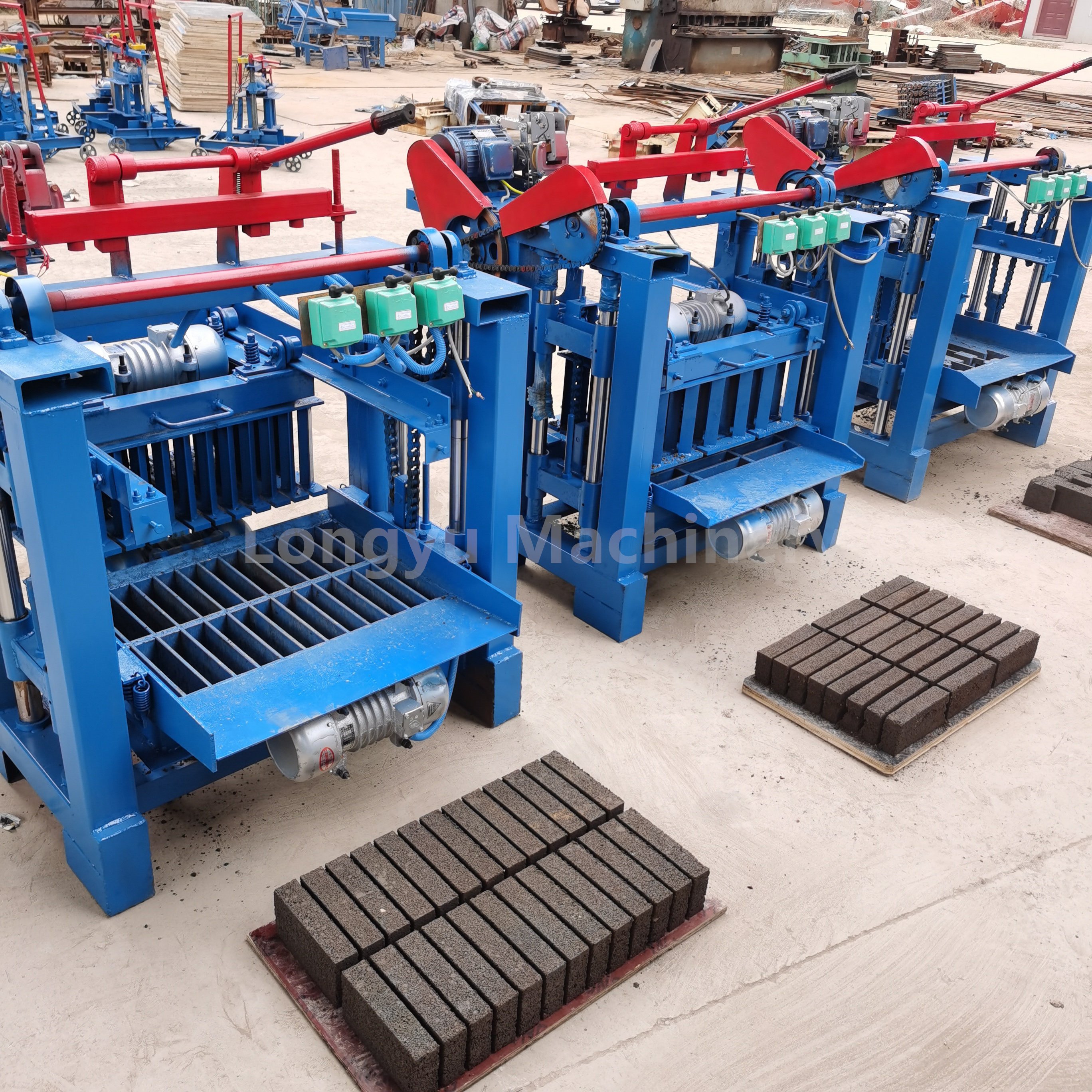 House Building Compressed Cement Solid Block Making Machine Concrete Hollow brick making machine For Sale