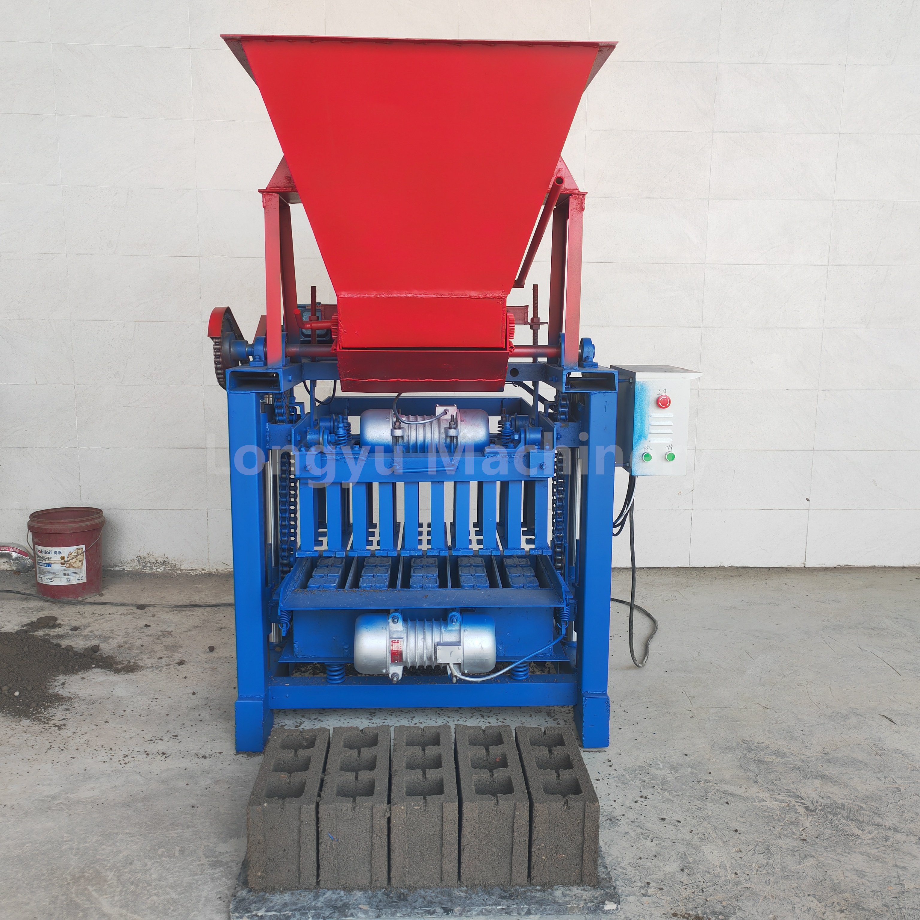 House Building Compressed Cement Solid Block Making Machine Concrete Hollow brick making machine For Sale