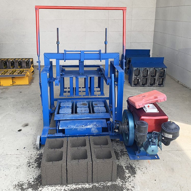 Egg Laying Concrete Mobile Block Moulding Machine Manual Small Brick Making Machine