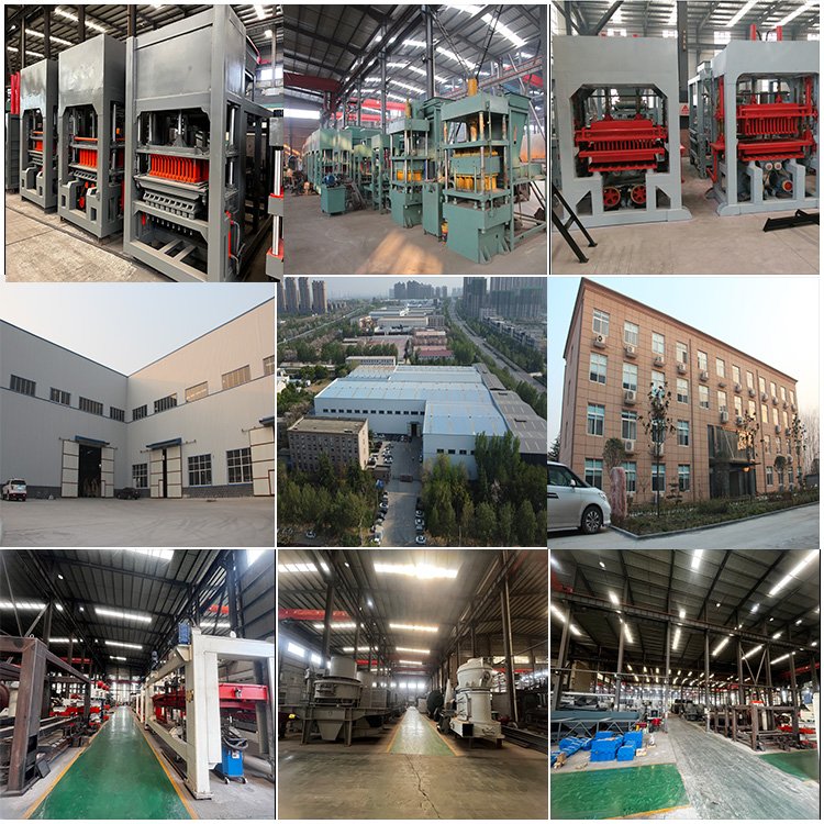 Hollow block making machine brick concrete brick making machine