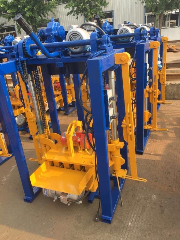 small machinery QMR2-45 concrete brick making machine for hollow block machine