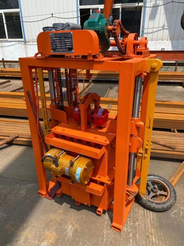 small machinery QMR2-45 concrete brick making machine for hollow block machine