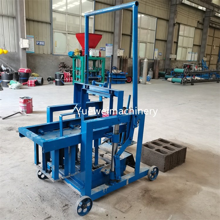 Popular Mobile Diesel Generator Customizable Cement Concrete Block Brick Making Machine For Sale